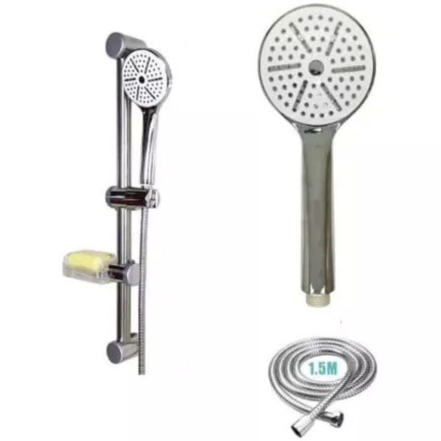 DUCHA ELEVABLE DE BAÑO COLUMNA EXTENSORA ROTACIÓN - 3