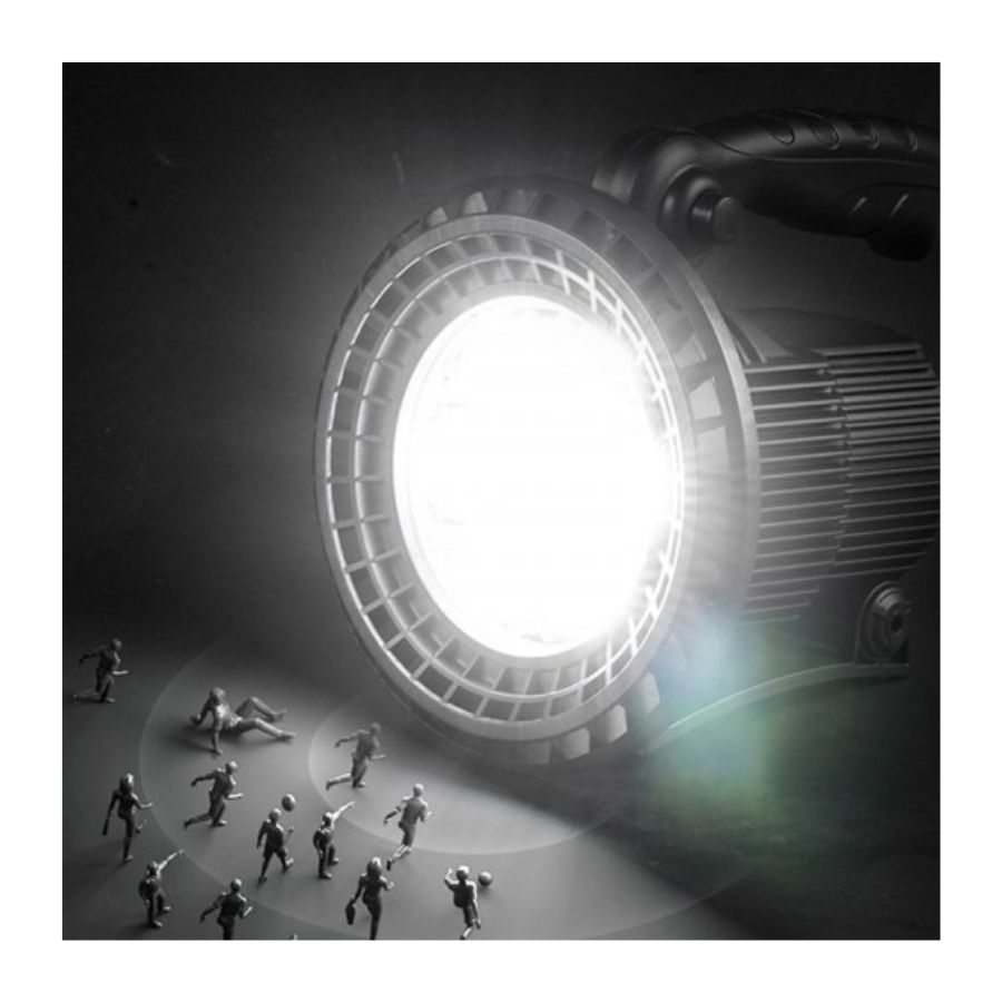 REFLECTOR LED LUZ AJUSTABLE LINTERNA PORTATIL EXTERIORES - 3