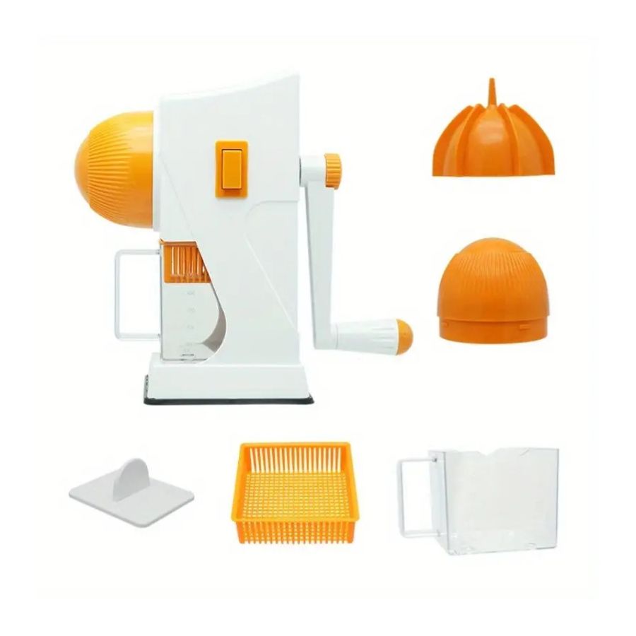 EXPRIMIDOR MANUAL CÍTRICOS EXTRACTOR ZUMO FRUTAS PORTÁTIL - 4