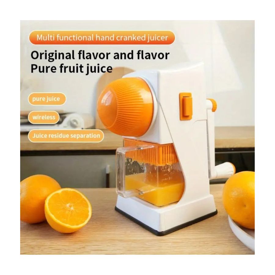 EXPRIMIDOR MANUAL CÍTRICOS EXTRACTOR ZUMO FRUTAS PORTÁTIL - 5