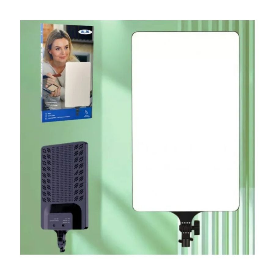 PANEL LAMPARA LUZ LED CLICK VENTAS FOTOGRAFÍA VIDEO CONTROL REMOTO RL-16 - 2