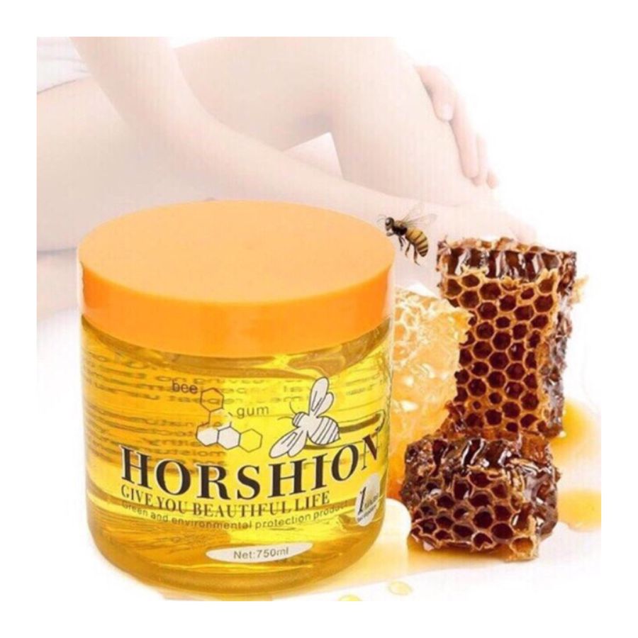 GEL CLICK VENTAS 750 ML CERA FRÍA DE MIEL PARA DEPILACIÓN HORSHION PIERNAS - 4