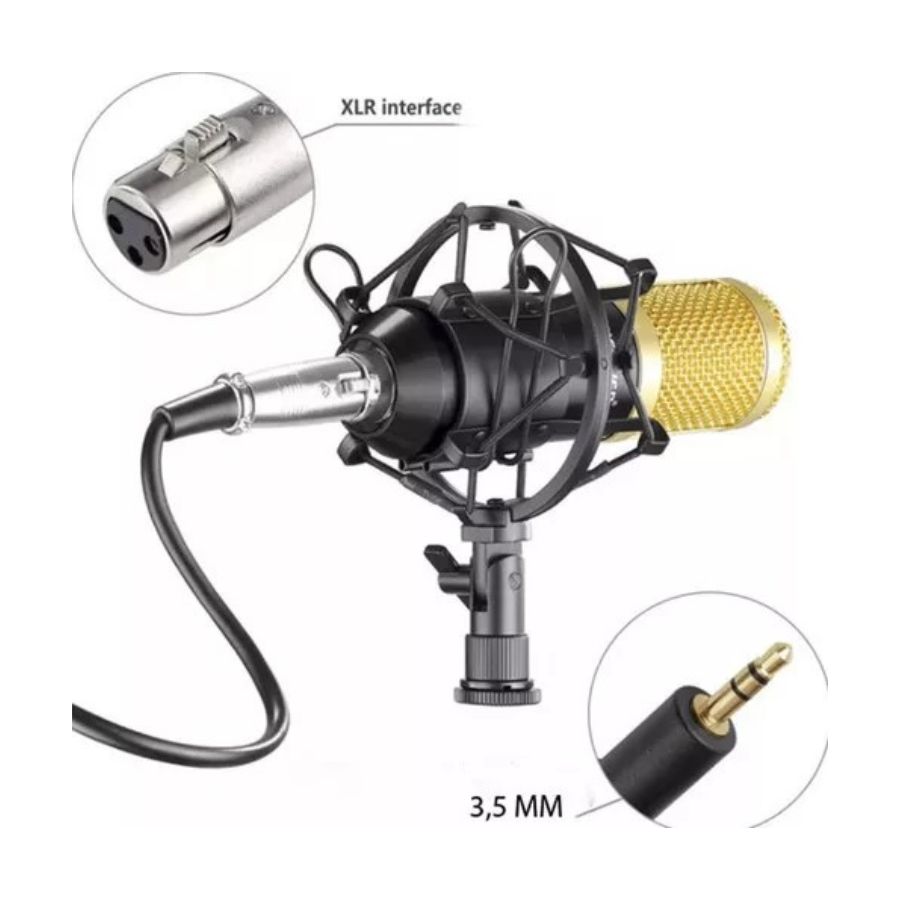 MICRÓFONO CLICK VENTAS DE GRABACIÓN PROFESIONAL CONDENSADO UNIDIRECCIONAL - 3
