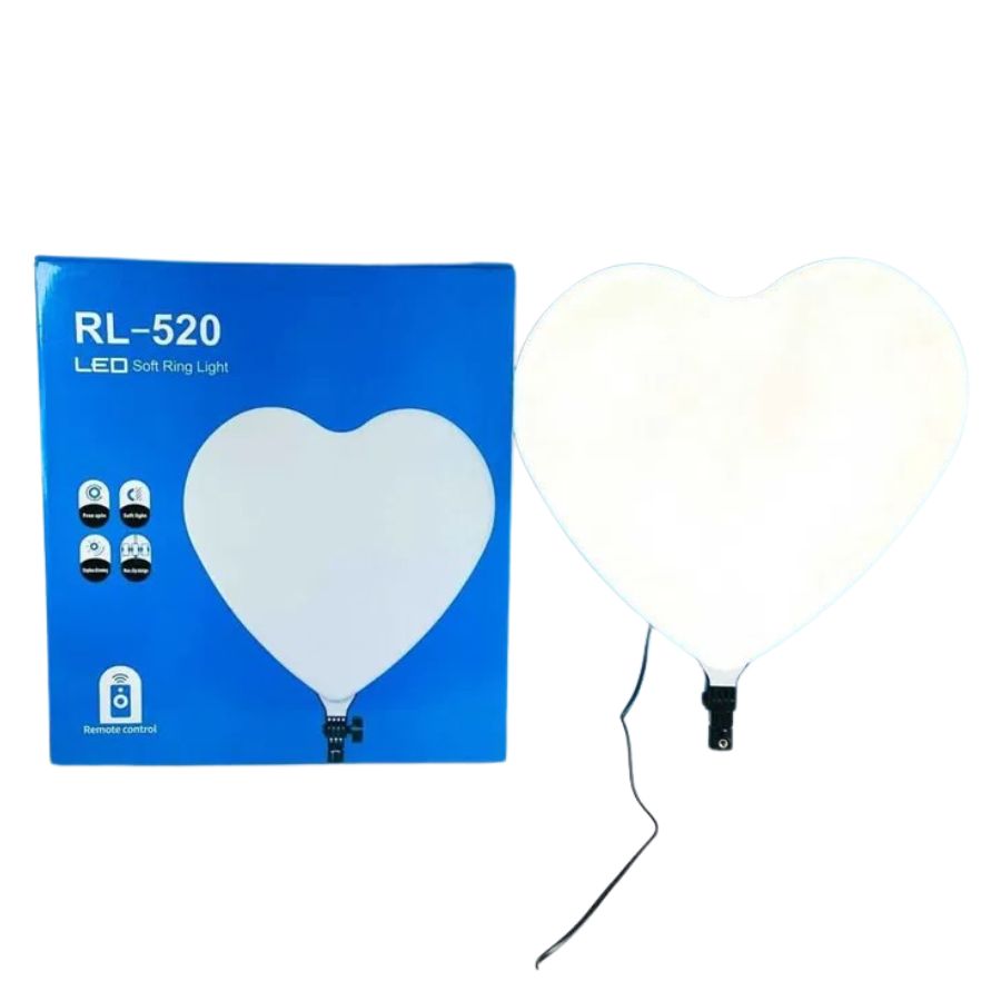 LAMPARA PANEL CLICK VENTAS LUZ LED DISEÑO CORAZÓN FOTOS VIDEOS RL-520 - 3