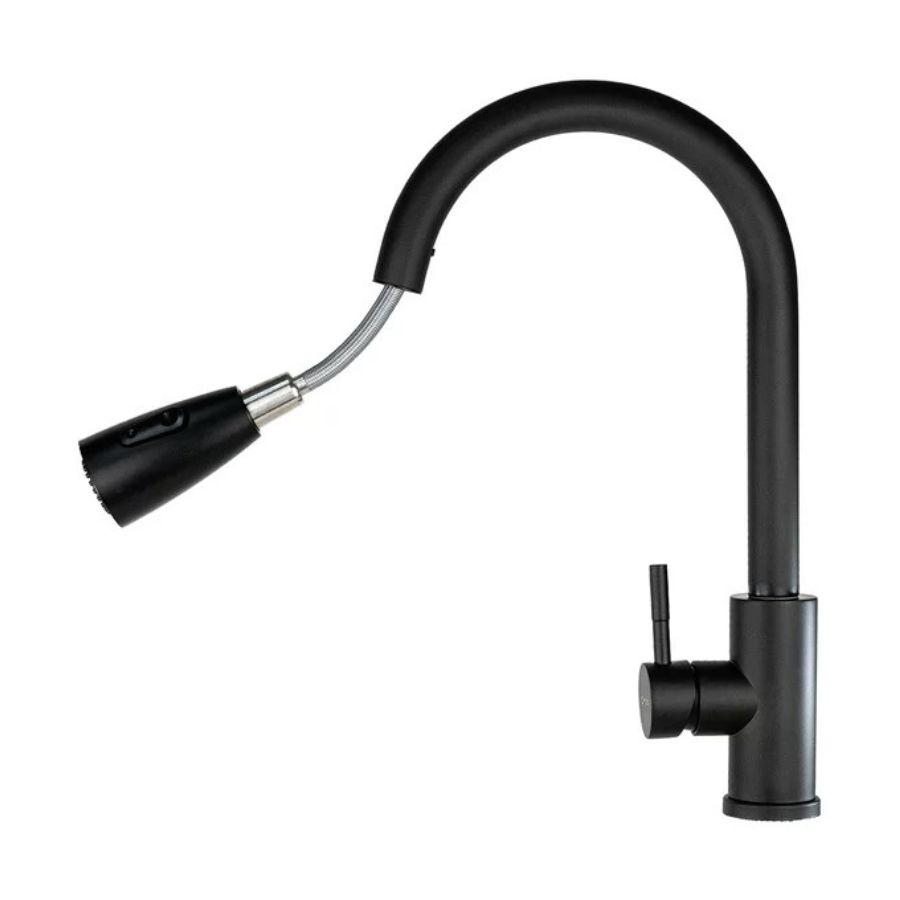 GRIFO CLICK VENTAS MEZCLADOR EXTENSIBLE MONOCOMANDO FREGADERO LLAVE 360 - 4