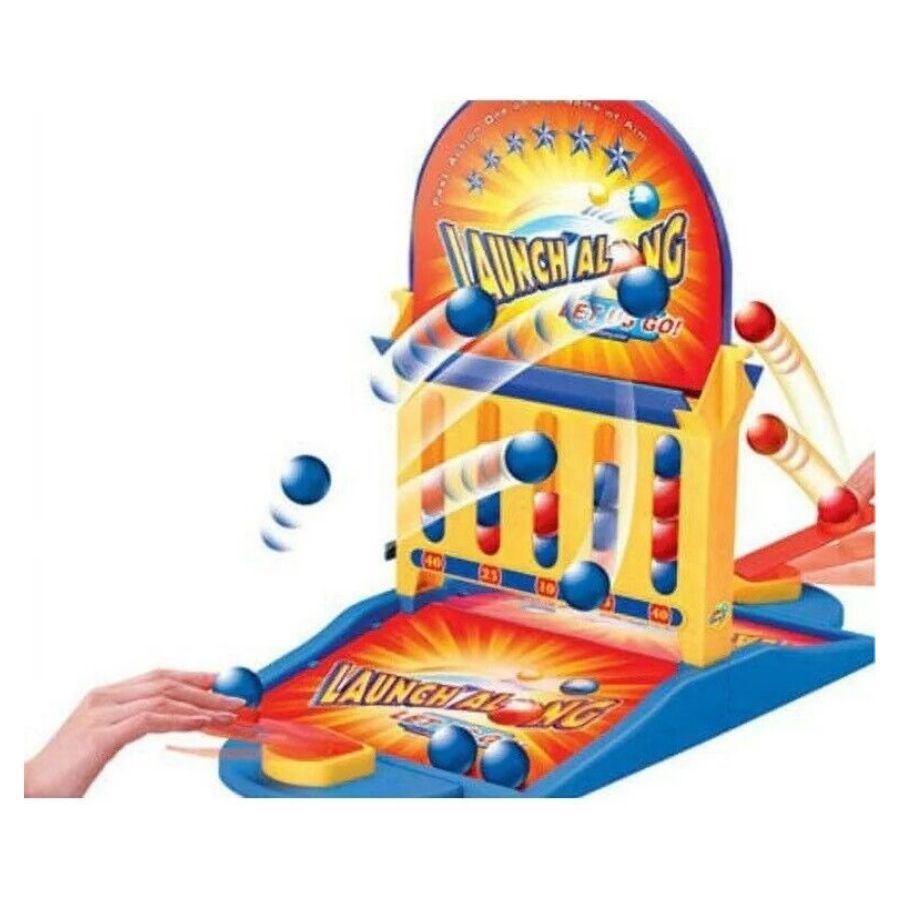 JUEGO MESA CLICK VENTAS LANZADOR DE PELOTAS NIÑOS 2 LANZADORES - 2