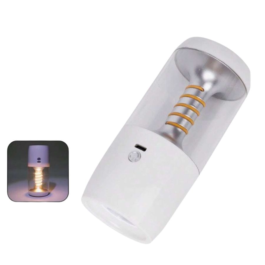 LAMPARA DE MANO USB RECARGABLE CAMPING LED IMPERMEABLE - 4