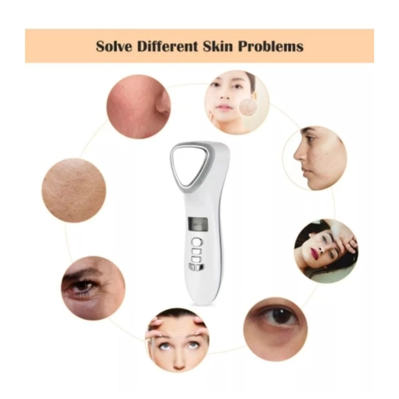 MAQUINA CRIOTERAPIA ULTRASÓNICA CLICK VENTAS PLÁSTICO ABS LIMPIADOR FACIAL FRIOCALOR - 3