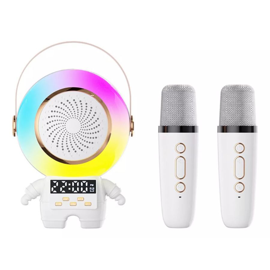 PARLANTE CLICK VENTAS ASTRONAUTA X64 ALTAVOZ MICRÓFONO DUAL INALAMBRICO - 1