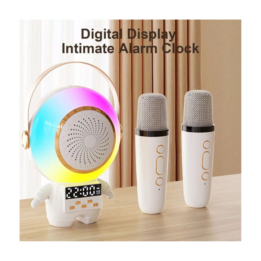 PARLANTE CLICK VENTAS ASTRONAUTA X64 ALTAVOZ MICRÓFONO DUAL INALAMBRICO - 2