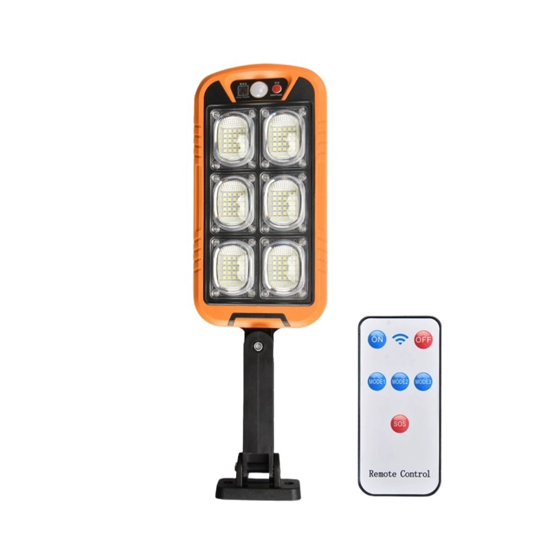 LÁMPARA CLICK VENTAS POSTE SOLAR LED SENSOR DE MOVIMIENTO IMPERMEABLE - 1