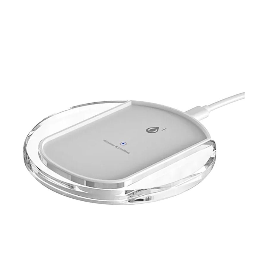 CARGADOR INALAMBRICO CARGA RAPIDA 10W MAX TELEFONOS A6333 - 1