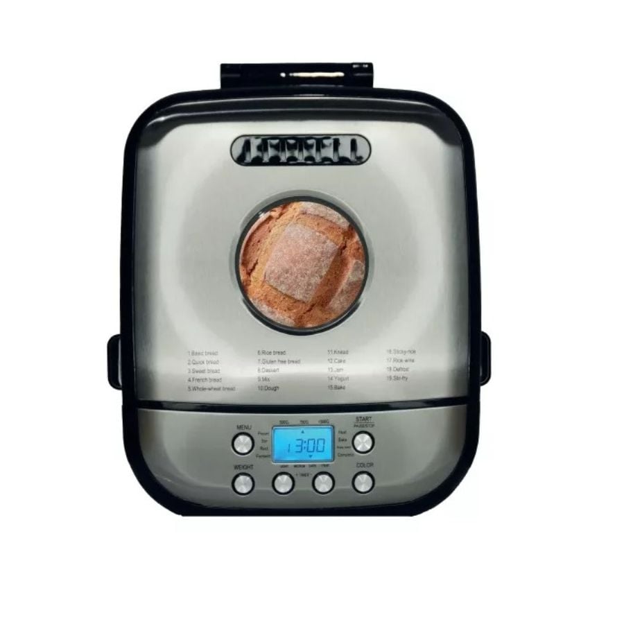 MÁQUINA DE HACER PAN HORNO ELÉCTRICO RAF R208 NEGRO - 5