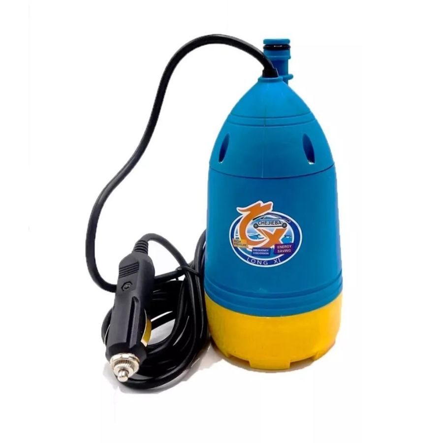 MINI HIDROLAVADORA SUMERGIBLE ELÉCTRICA 12V 80W PORTÁTIL - 1