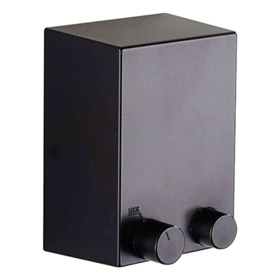 TENDEDERO RETRÁCTIL COLGADOR DE ROPA PARED NEGRO - 1