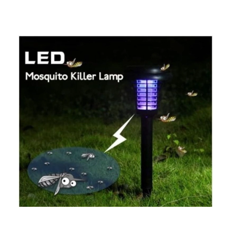 LÁMPARA CLICK VENTAS SOLAR FAROL DE PARED CON MATA MOSQUITOS 360° - 3