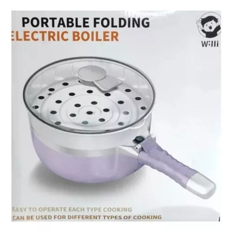 CALDERA OLLA ELÉCTRICA PORTÁTIL PLEGABLE 800W MULTIUSO - 4