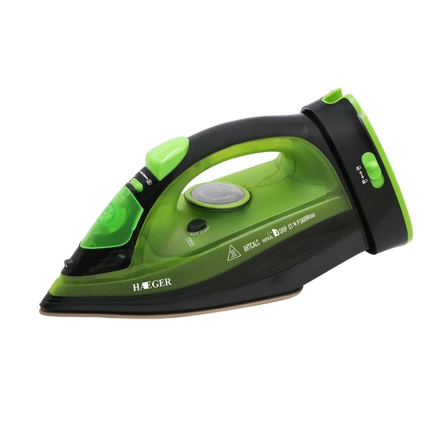 PLANCHA DE VAPOR AJUSTE 5 VELOCIDADES HAEGER INALÁMBRICA - 1