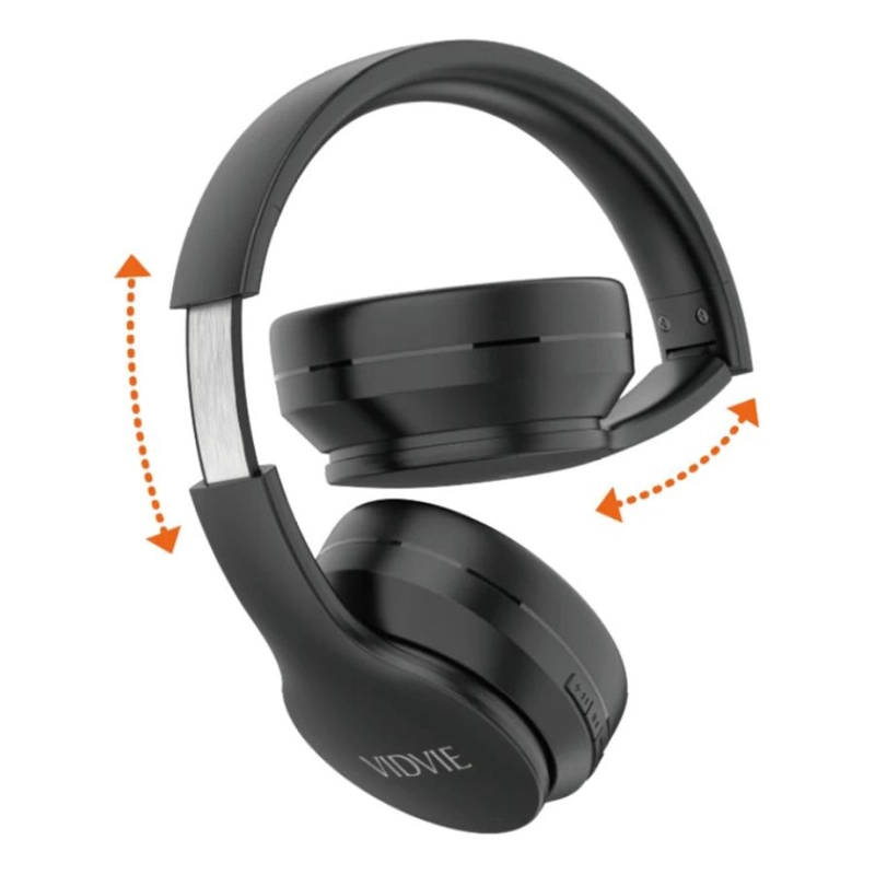 AUDÍFONOS CLICK VENTAS VIDVIE BBH2109 BLUETOOTH NEGRO - 2