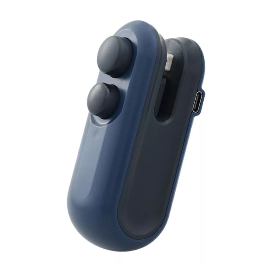 MINI SELLADOR DE BOLSAS SELLADOR AL VACÍO TÉRMICO DE MANO AZUL - 1