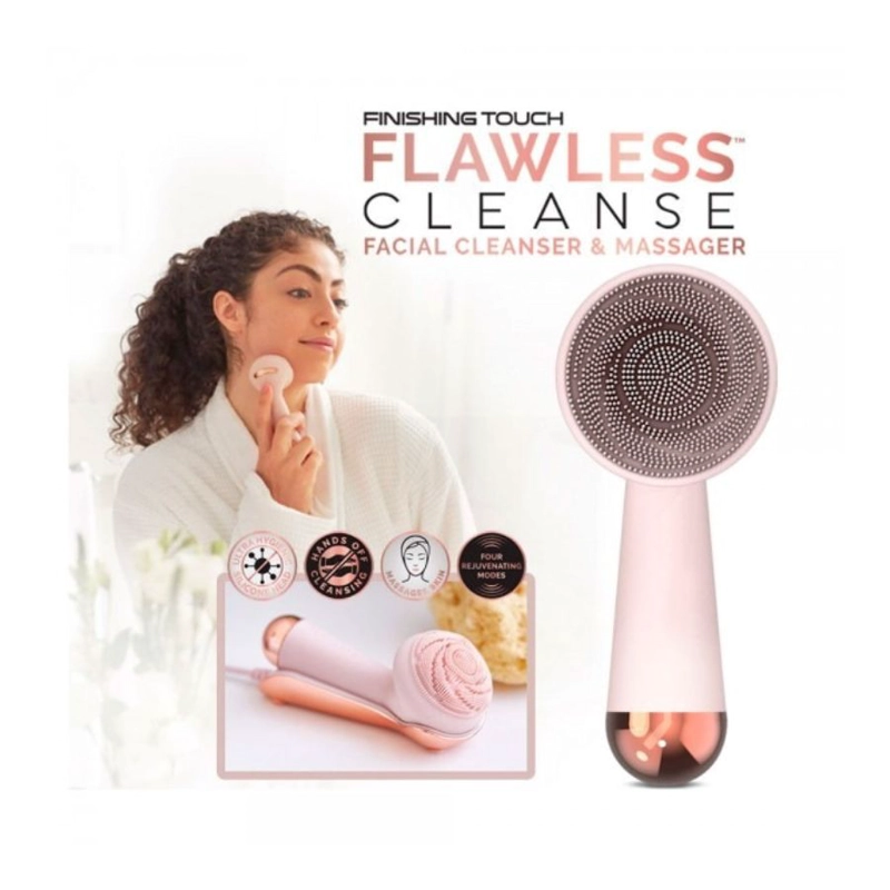 MASAJEADOR CLICK VENTAS LIMPIADOR FACIAL ELÉCTRICO DE SILICONA FLAWLES - 2