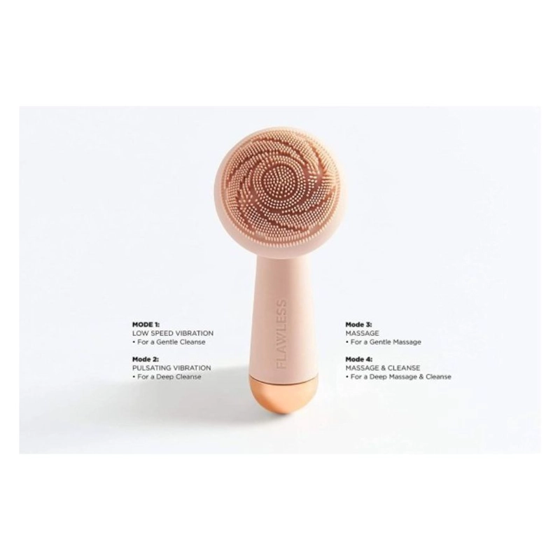 MASAJEADOR CLICK VENTAS LIMPIADOR FACIAL ELÉCTRICO DE SILICONA FLAWLES - 5