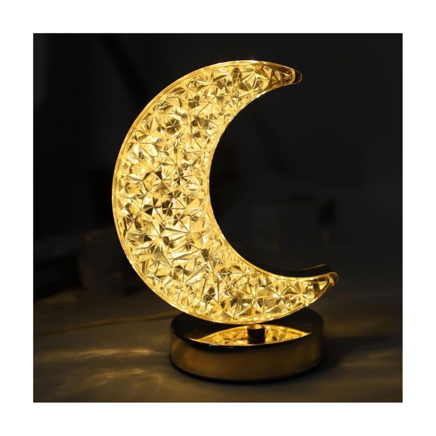 LÁMPARA DE MESA CLICK VENTAS LUNA USB LUZ AJUSTABLE INALÁMBRICA - 3