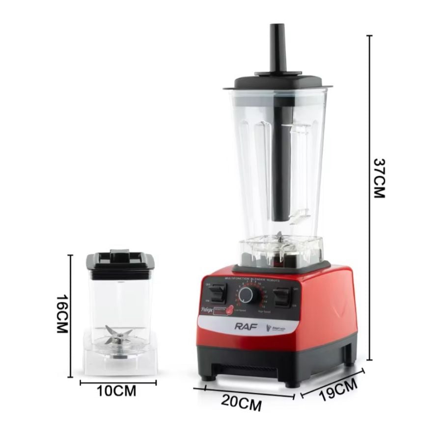 LICUADORA 2 EN 1 RAF 2L MULTIFUNCIONAL TRITURADORA R2840 - 3