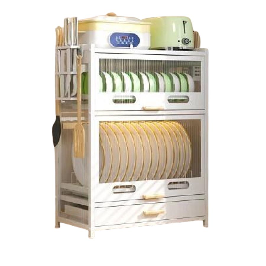 ESTANTE ORGANIZADOR CLICK VENTAS PLATOS UTENSILIOS MULTIFUNCIONAL - 1