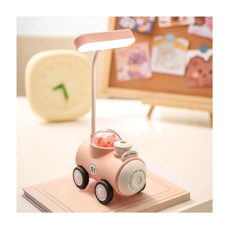 MINI LÁMPARA CLICK VENTAS SACAPUNTAS RECARGABLE FORMA DE TREN - 2