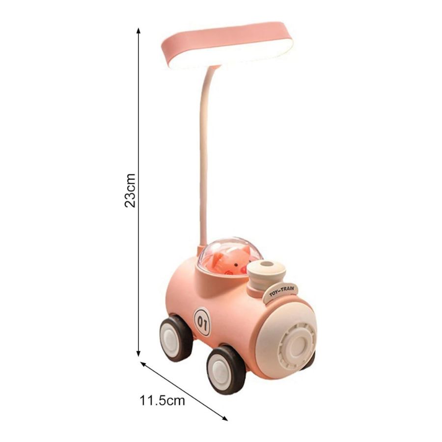 MINI LÁMPARA CLICK VENTAS SACAPUNTAS RECARGABLE FORMA DE TREN - 3