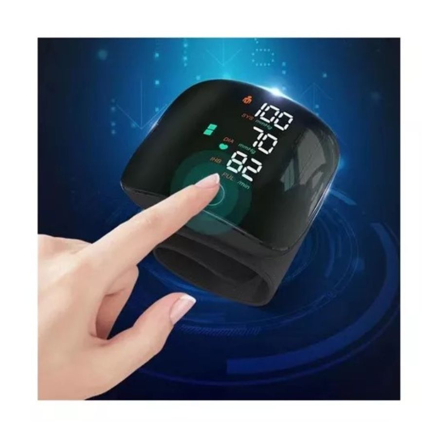 TENSIÓMETRO DIGITAL CLICK VENTAS DE MUÑECA RECARGABLE PANTALLA LCD - 4