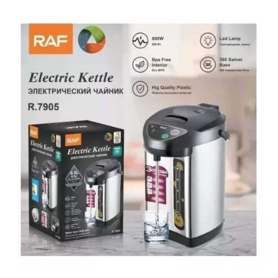 HERVIDOR DE AGUA TERMO ELECTRICO 6.8 LITROS RAF - 2