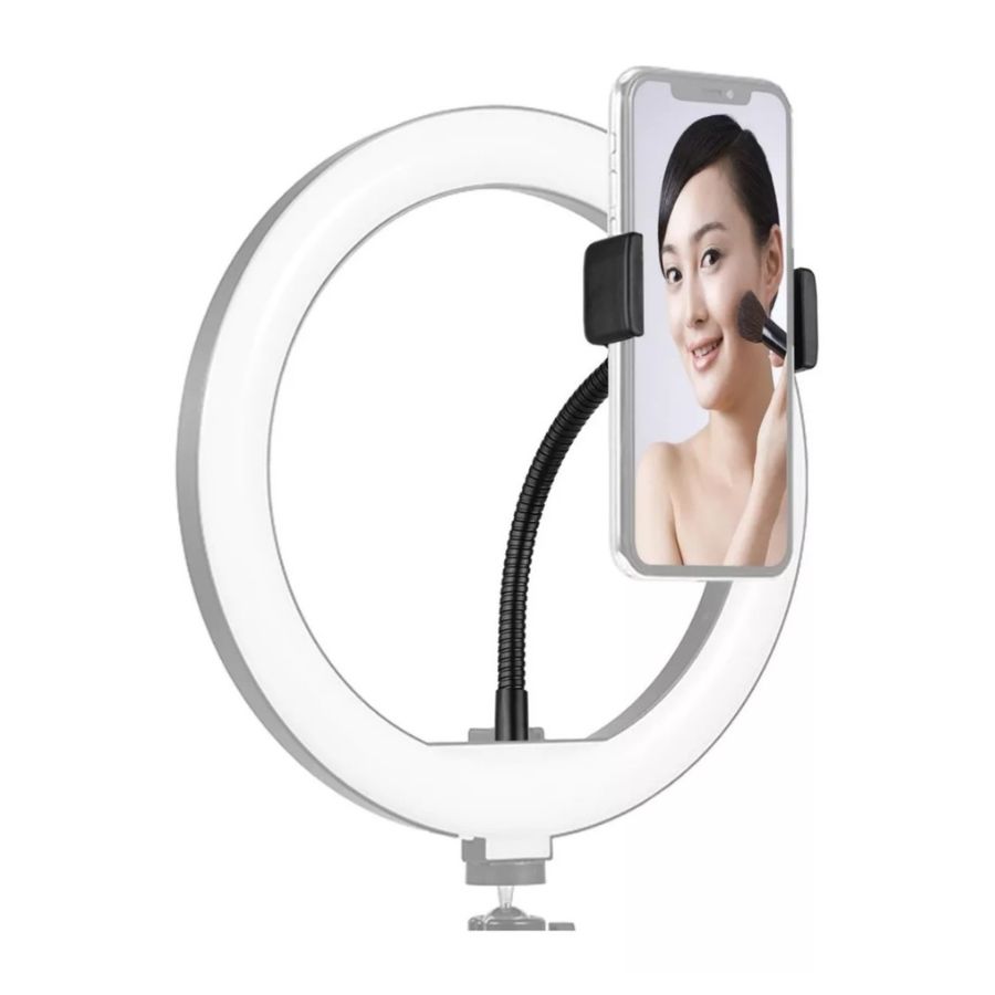 ARO DE LUZ LED CLICK VENTAS TRICOLOR 36CM ILUMINACIÓN FOTOS Y VIDEO - 3