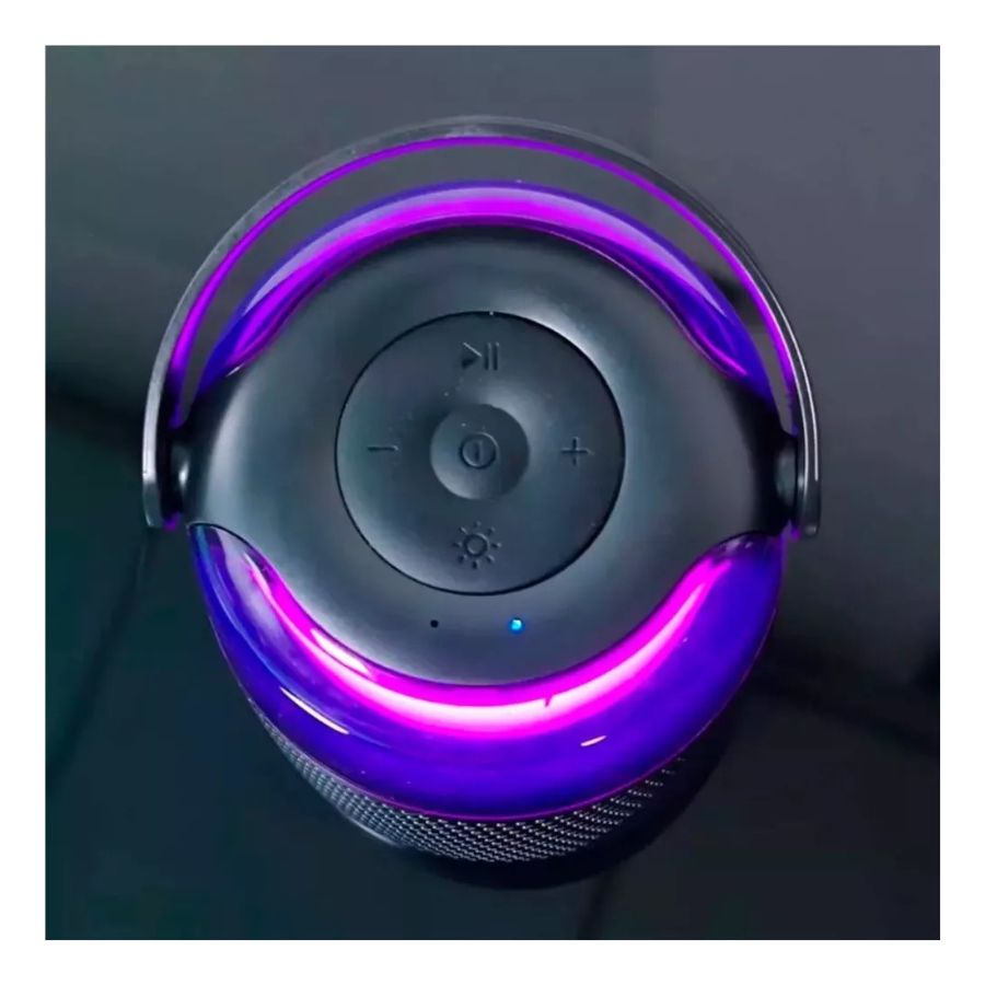 PARLANTE Y MICRÓFONO BLUETOOTH CLICK VENTAS KARAOKE VOZ RGB Y-1 - 2