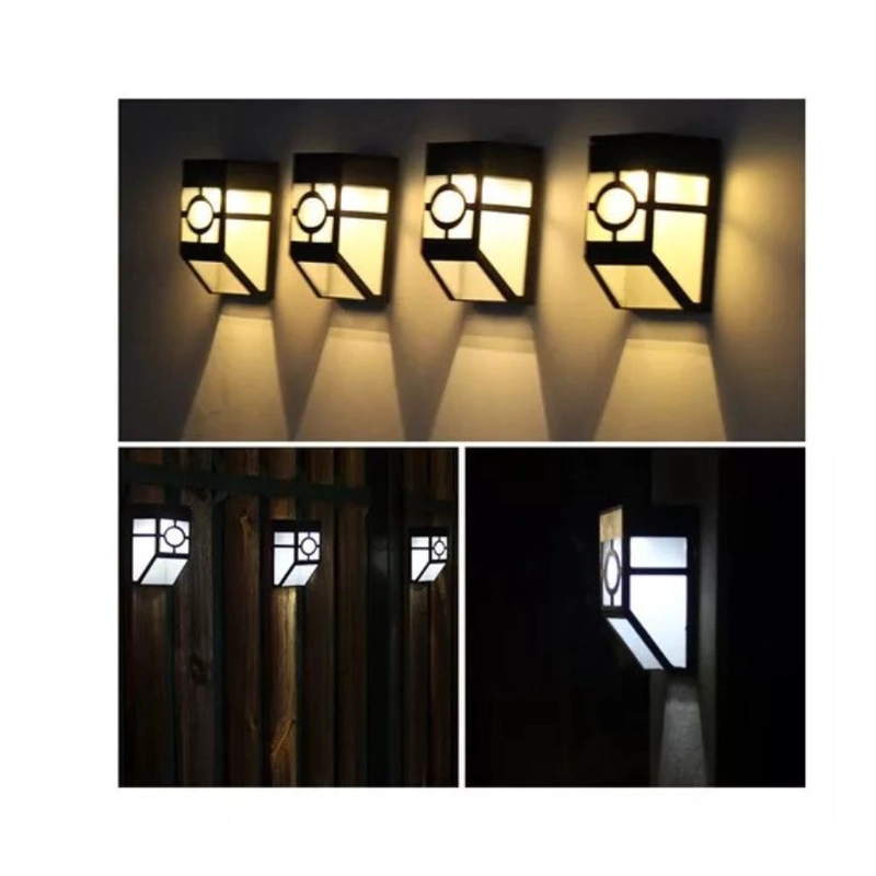 LÁMPARA DE PARED CLICK VENTAS SOLAR LED VINTAGE CON SENSOR DE MOVIMIENTO - 4