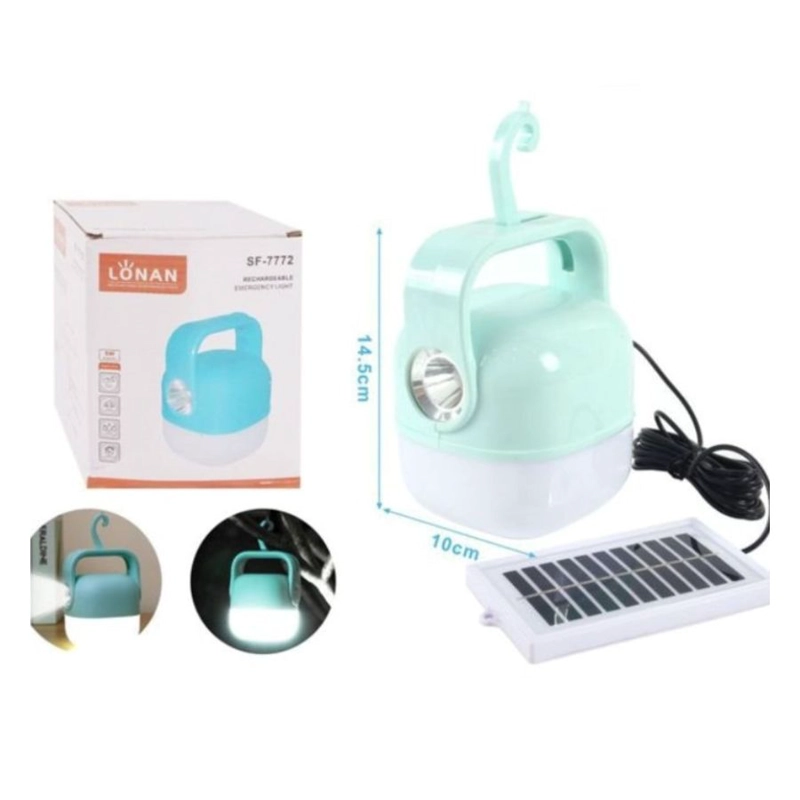 LÁMPARA LED CLICK VENTAS LUZ DE EMERGENCIA SOLAR COLGANTE SF-7772 - 3