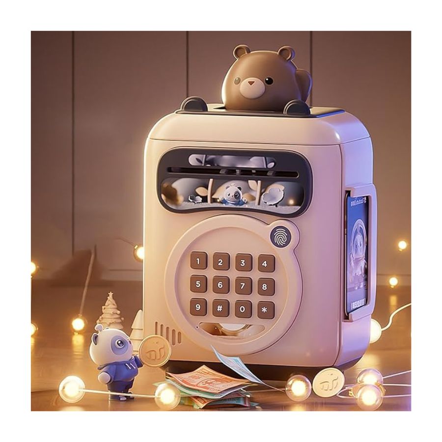 ALCANCÍA HUCHA ELECTRÓNICA CLICK VENTAS AZUL AHORRO CONTRASEÑA PARA NIÑOS - 4