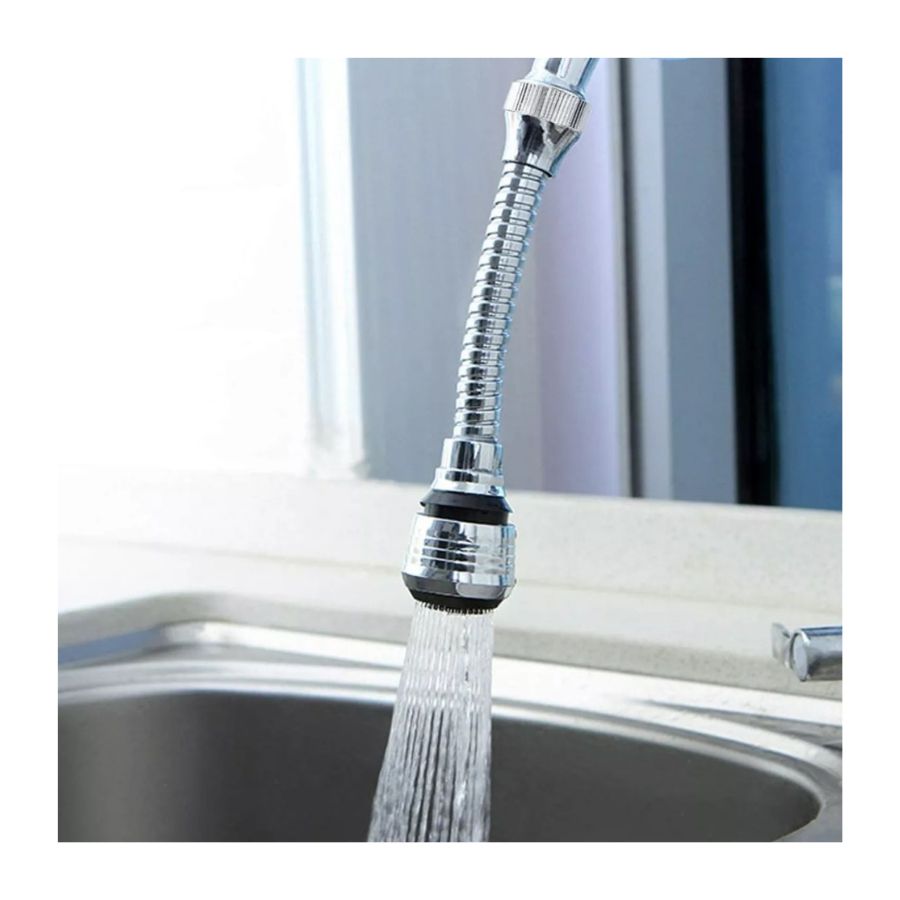 EXTENSOR DE GRIFO FLEXIBLE PARA LLAVE LAVAPLATOS AGUA - 2