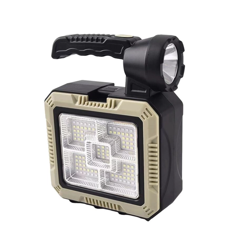 FOCOS CLICK VENTAS LINTERNA LÁMPARA SOLAR MULTIFUNCIONAL EXTERIOR DE MANO SOLAR - 1