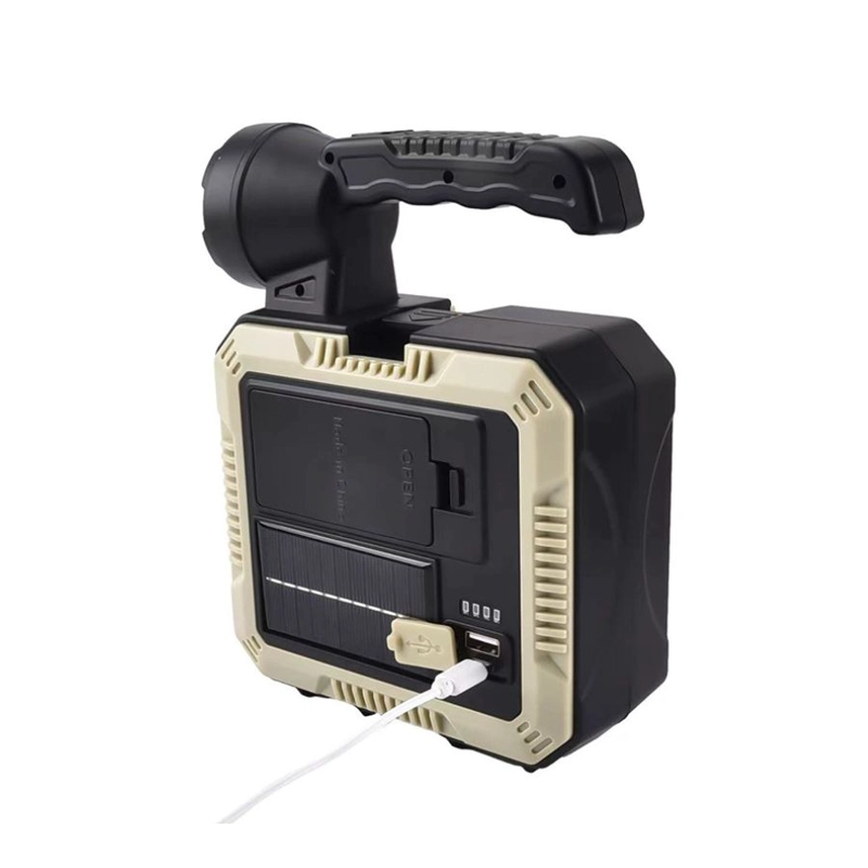 FOCOS CLICK VENTAS LINTERNA LÁMPARA SOLAR MULTIFUNCIONAL EXTERIOR DE MANO SOLAR - 3