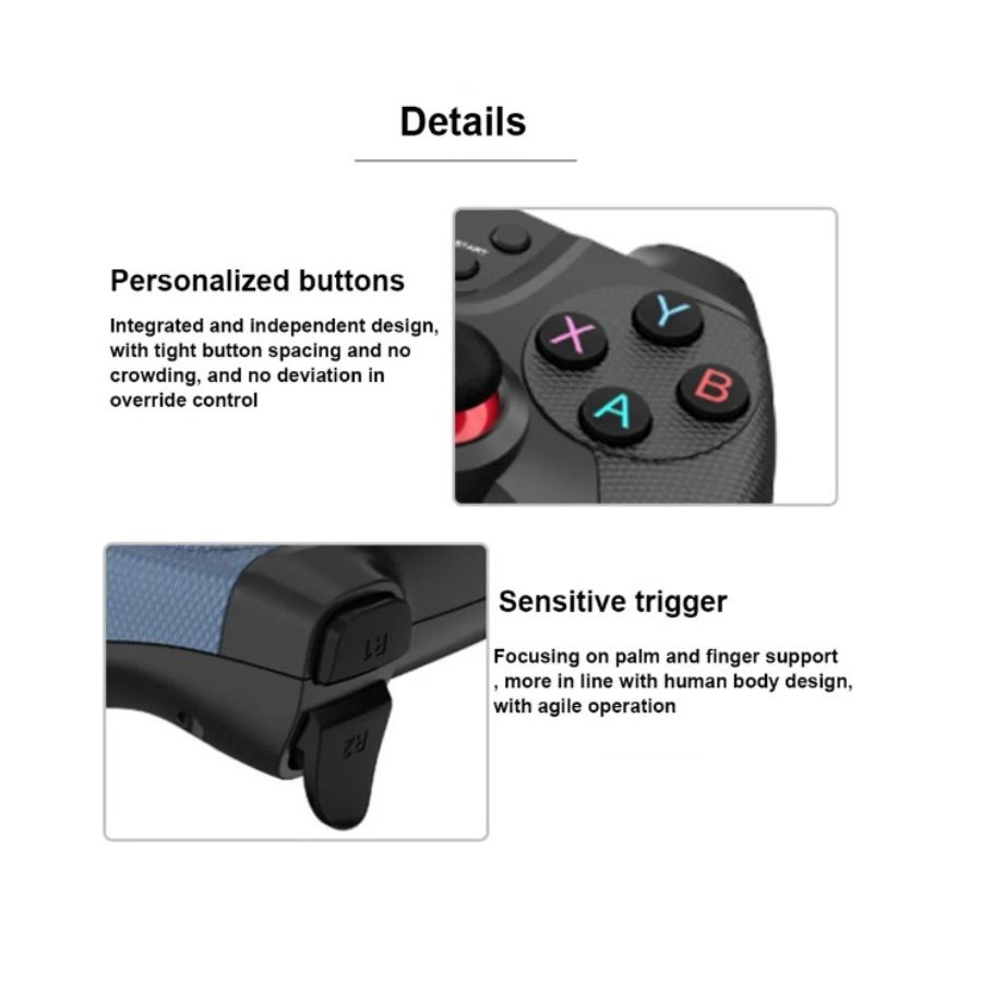 CONTROL CLICK VENTAS JOYSTICK INALÁMBRICO CON VIBRACIÓN BLUETOOTH - 2