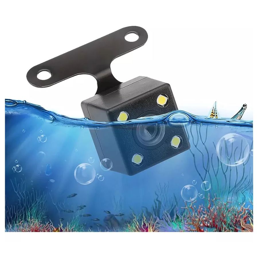 CÁMARA DE REVERSA CLICK VENTAS 4 LED PARA PANTALLA UNIVERSAL VEHÍCULO - 5