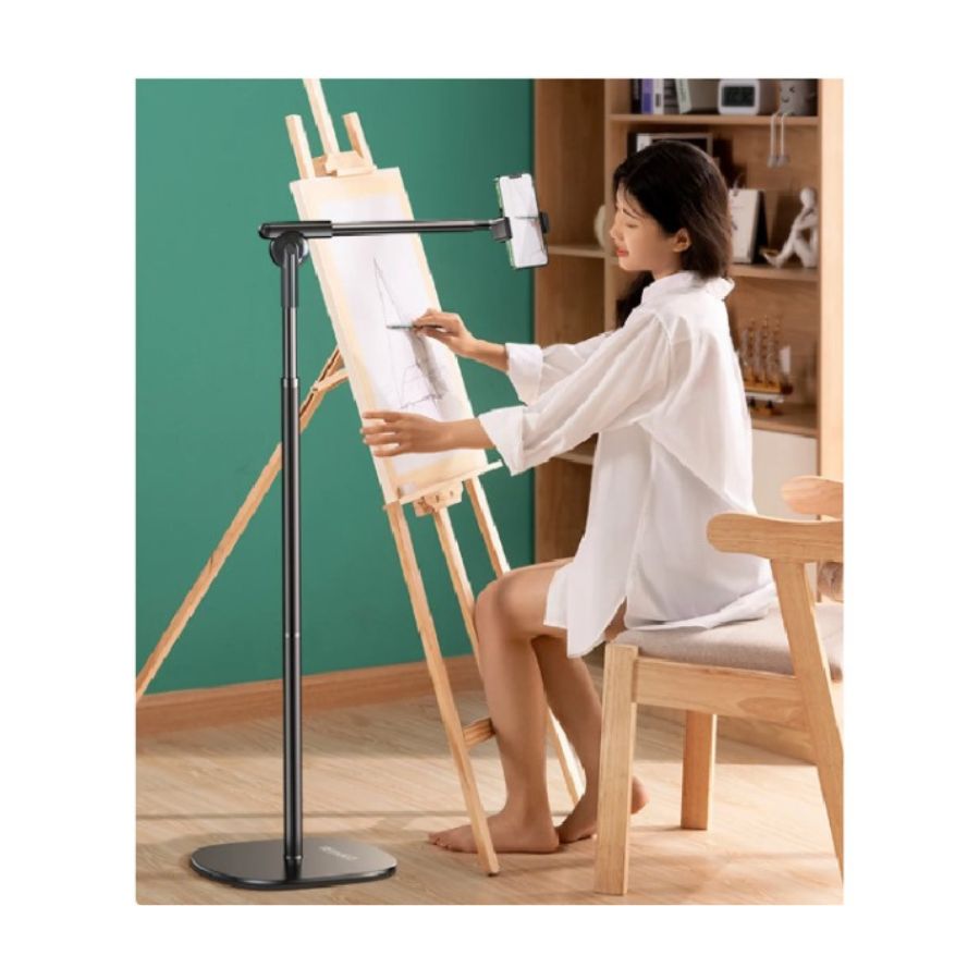 SOPORTE CLICK VENTAS DE PIE PARA CELULAR IPAD 360° BRAZO AJUSTABLE - 2