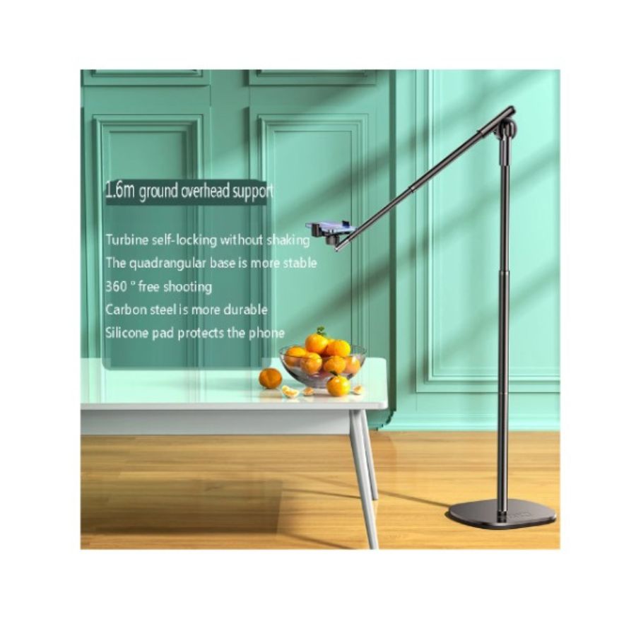 SOPORTE CLICK VENTAS DE PIE PARA CELULAR IPAD 360° BRAZO AJUSTABLE - 5