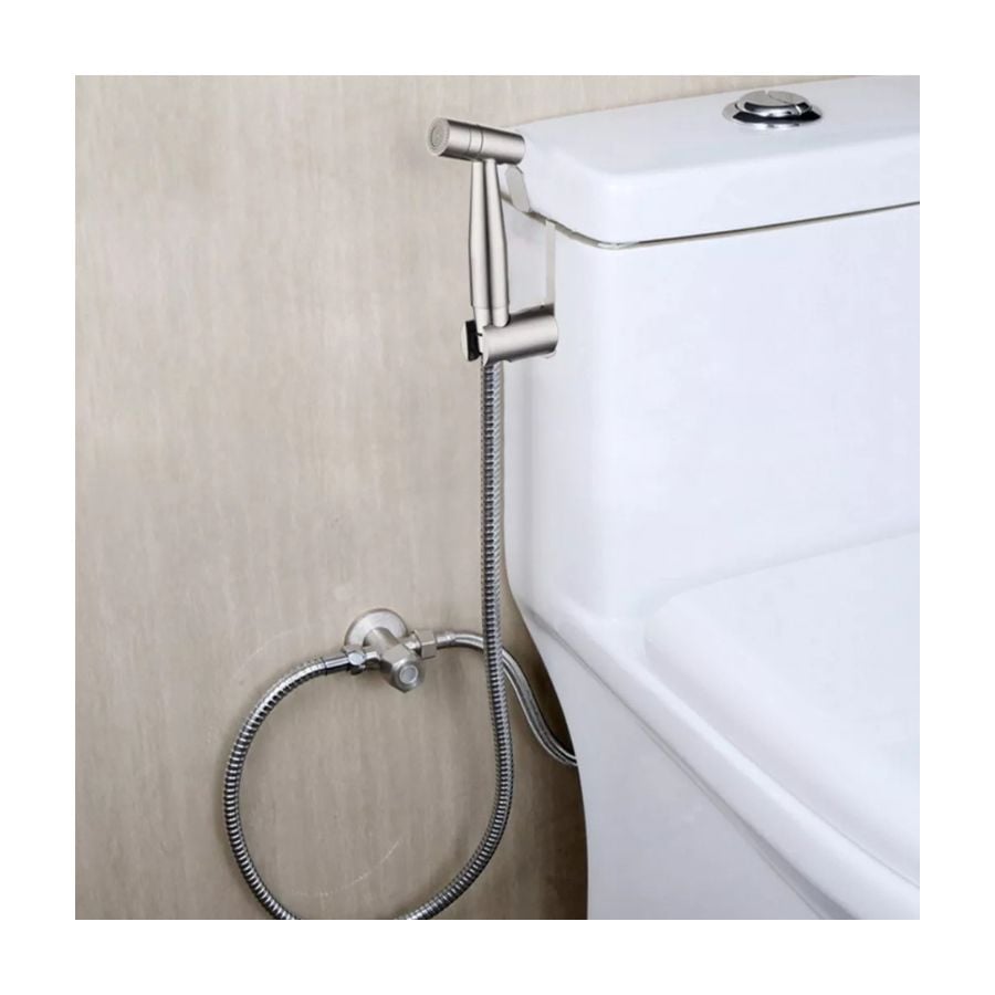 KIT CLICK VENTAS DUCHA ROCIADOR BIDET PARA INODORO BOQUILLA PULVERIZADOR - 2