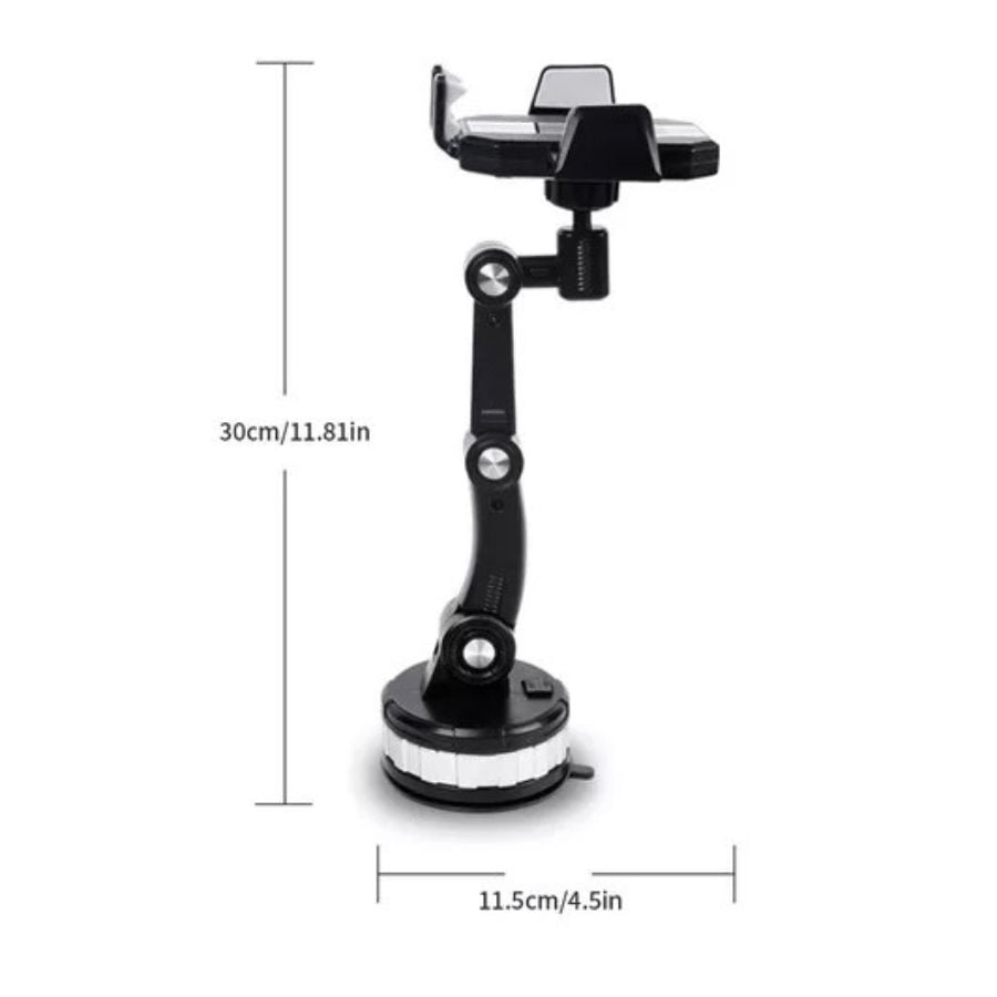 SOPORTE PARA CELULAR CLICK VENTAS TABLERO TIPO VENTOSA 360º UNIVERSAL - 2