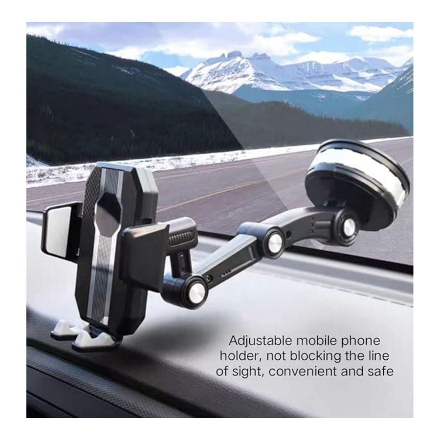 SOPORTE PARA CELULAR CLICK VENTAS TABLERO TIPO VENTOSA 360º UNIVERSAL - 4