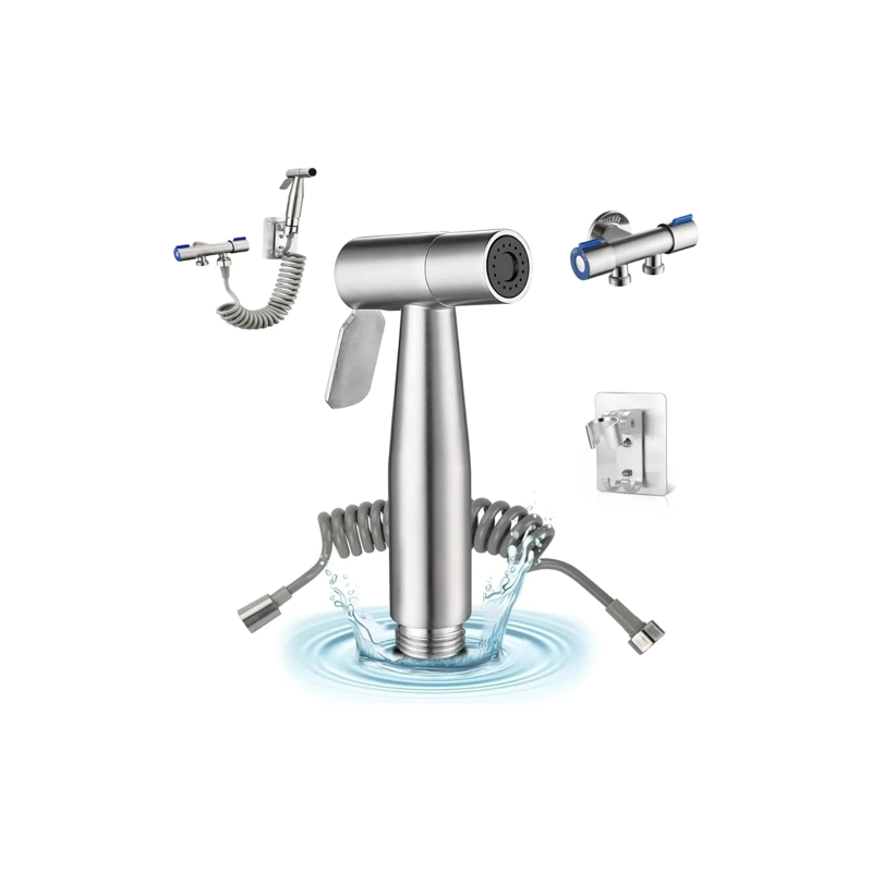 KIT CLICK VENTAS DUCHA ROCIADOR BIDET PARA INODORO 304 PULVERIZADOR - 2