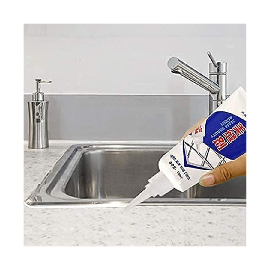 ACCESORIO GRIFERÍA CLICK VENTAS PEGAMENTO SILICONA LIQUIDO GRIETAS RESISTENTE AL AGUA - 2